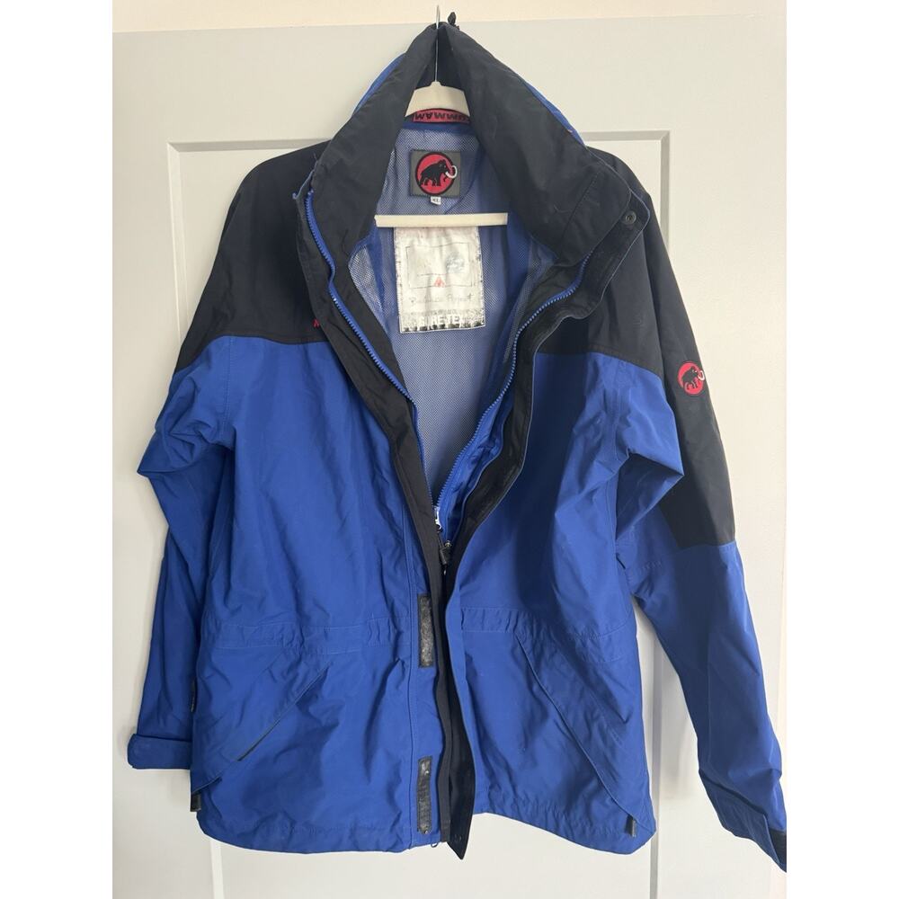 Vintage 90s Mammut Goretex Balance Project Blue Winter Jacket - XL